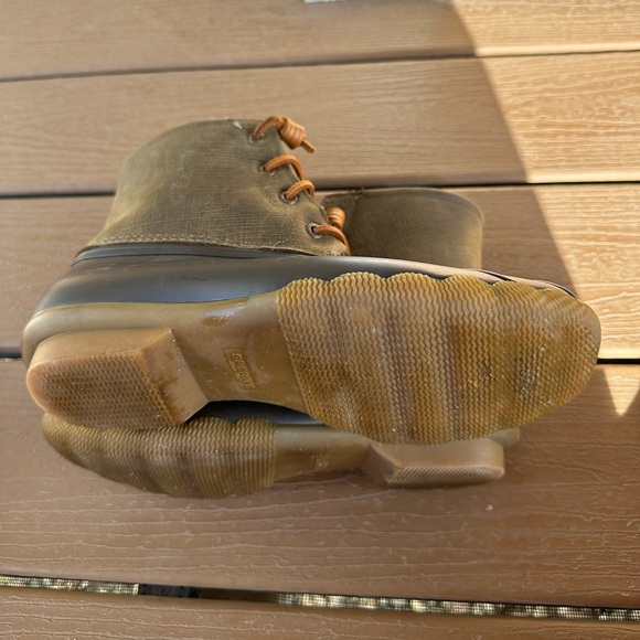 Woman’s Sperrys Saltwater Waterproof Duck Boot Size USA 9 - Picture 5 of 6